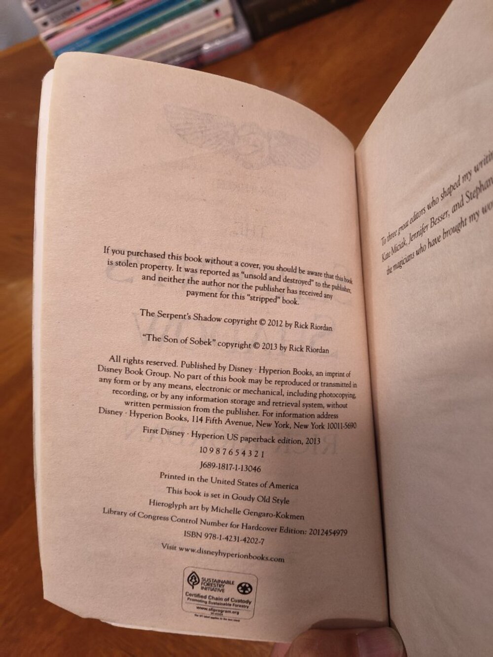 Rick Riordan - The Kane Chronicles (Full Trilogy) - Picture 9 of 9